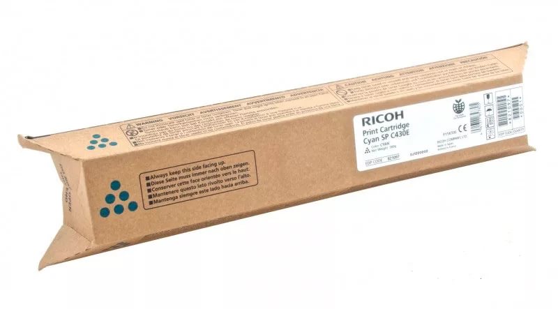 Тонер-картридж Ricoh Print Cartridge Cyan MP C8002 Голубой