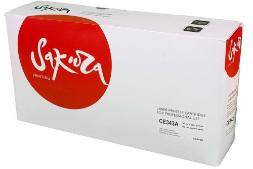 Тонер-картридж Sakura SACE343A Пурпурный