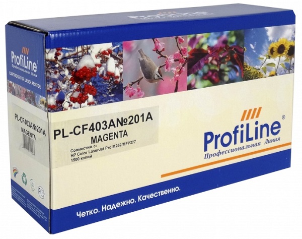 Тонер-картридж ProfiLine PL_CF403A/045_M Пурпурный