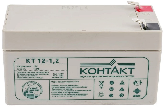 Батарея аккумуляторная КОНТАКТ КТ 12-1,2