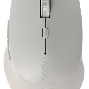 Оптическая светодиодная мышь Rapoo M300, Серый, [M300-LGRY]
