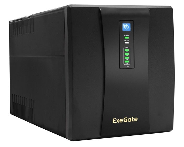 Источник бесперебойного питания Exegate SpecialPro UNB-1500.LED.AVR.EURO.RJ