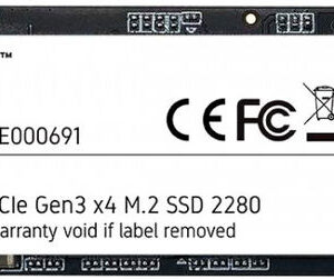 SSD накопитель 512 ГБ Patriot Memory P300P512GM28, PCIe 3.0 x4, [P300P512GM28]