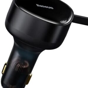 Зарядное устройство автомобильное Baseus Enjoyment Retractable