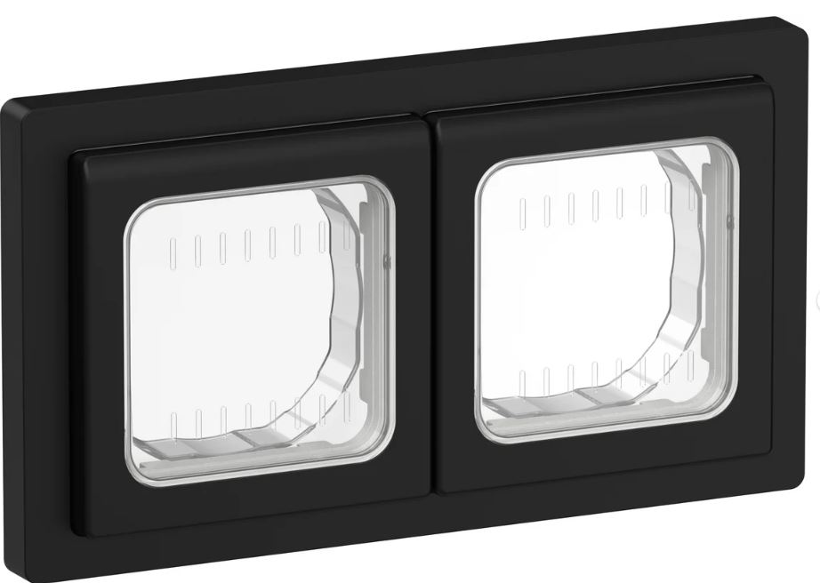 Рамка двойная IEK FI-M20-32-55-K02