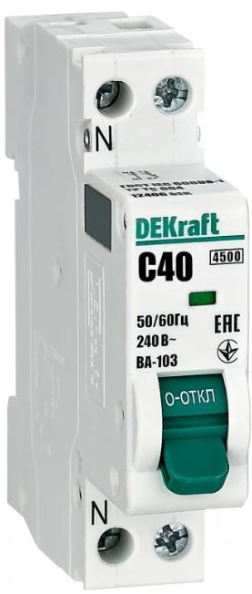 Автоматический выключатель DEKraft 12406DEK