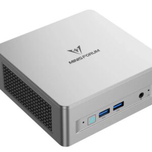 Мини ПК Minisforum UM870 Slim (AMD Ryzen 7 8745HS (8/16; 3,8ГГц; 16Мб), 3.8ГГц, 16ГБ DDR5, SSD 512 Гб, AMD Radeon Graphics, Windows 11 Профессиональная) [MF/UM870SLIM/8745H/16/512]
