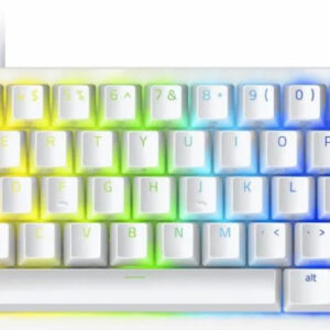 Механическая клавиатура Razer Huntsman Mini, Mercury, USB, Белый [RZ03-03392200-R3R1]