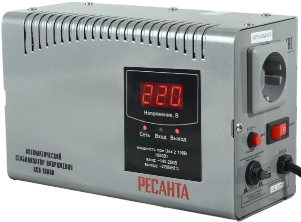 Стабилизатор Ресанта АСН-1000 Н