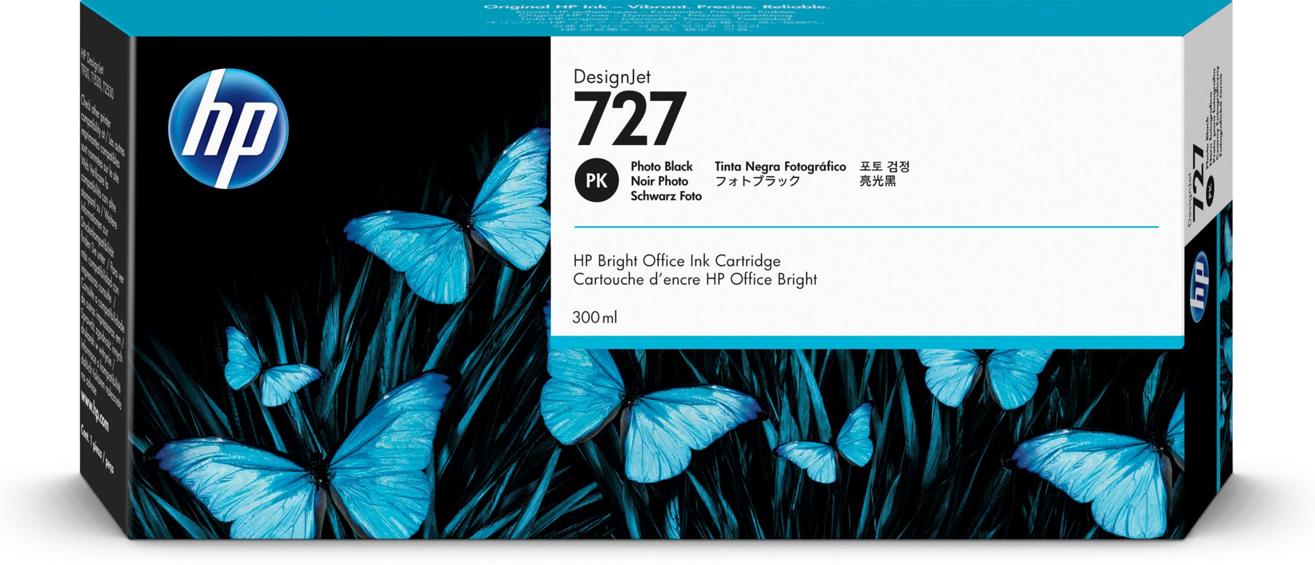 Тонер-картридж HP 727 Черный