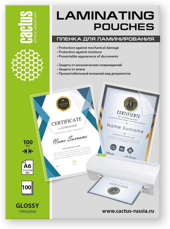 Пленка Cactus CS-LPGА6100100