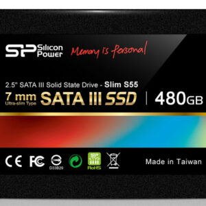 SSD накопитель 480 ГБ Silicon Power SP480GBSS3S55S25, [SP480GBSS3S55S25]
