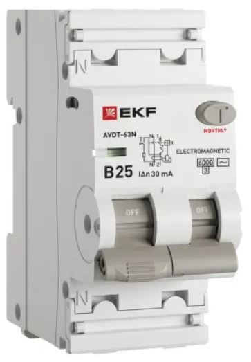 Автомат дифференциальный EKF D63N26M25B30