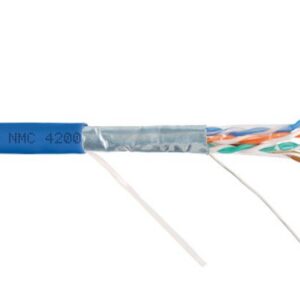 Кабель витая пара F/UTP 5e кат. 4 пары NikoMax NMC 4200C-BL