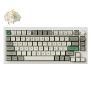 Механическая клавиатура Keychron Q1 Max, USB, Bluetooth, Радиоканал, Белый [Q1M-P4P-RU]