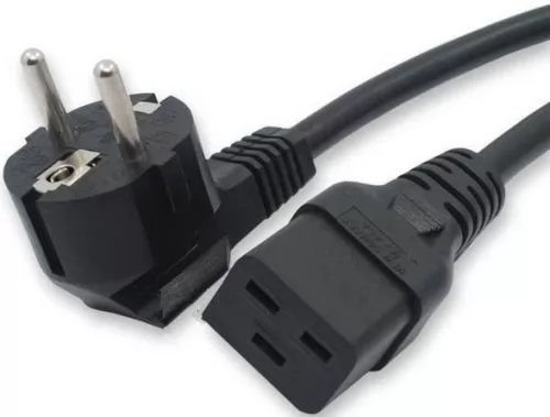 Кабель питания Filum FL-PC-SH90/C19-C-0.5-BK