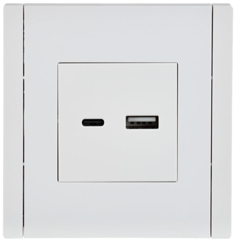 Розетка USB IEK FP-U22-018-K01
