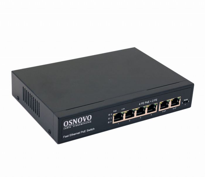Коммутатор PoE OSNOVO SW-20600(80W)