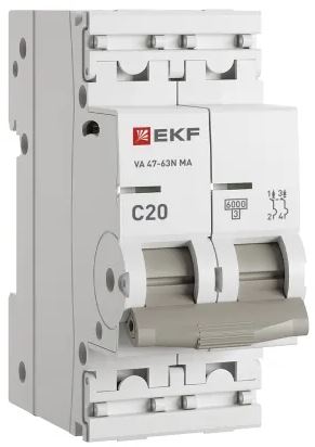 Автоматический выключатель EKF M63MA6220C