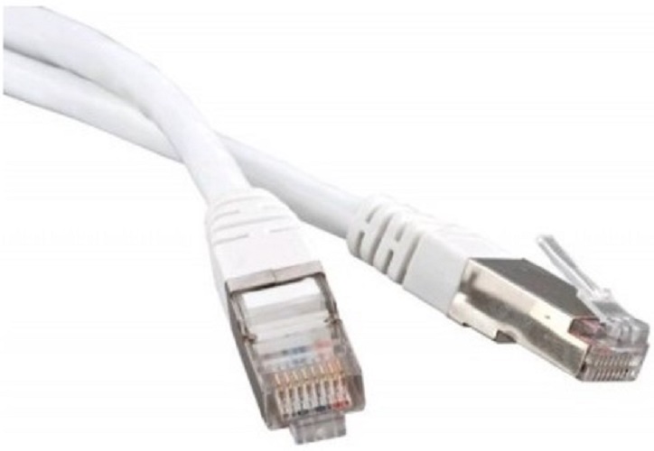 Кабель патч-корд F/UTP 5e кат. 7м Lanmaster LAN-S45-45-7.0-WH