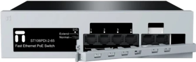 Коммутатор неуправляемый Netis ST106PDI-2-65
