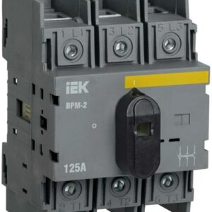 Выключатель-разъединитель модульный IEK MVR20-3-125