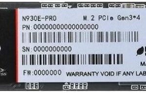 SSD накопитель 1000 ГБ Netac NT01N930E-001T-E4X, [NT01N930E-001T-E4X]