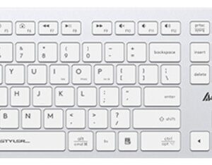 Ножничная клавиатура A4Tech Fstyler FBX50C, Bluetooth, Белый [FBX50C WHITE]