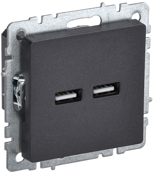 Розетка IEK BR-U21-D31-K02