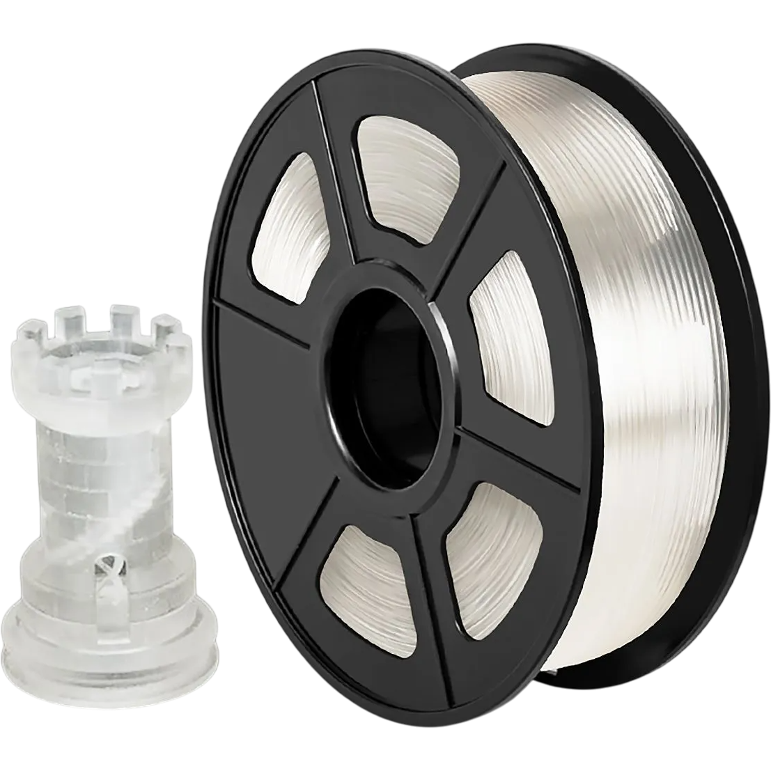 Пластик для 3D принтера NV Print NV-3D-PLA-TRANSPARENT