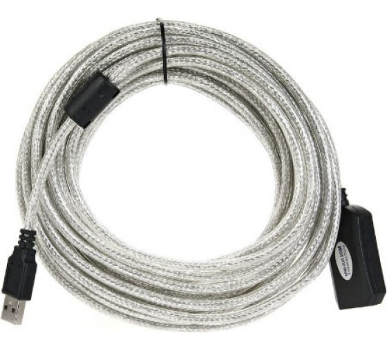 Кабель интерфейсный USB 2.0 удлинитель VCOM AM/AF