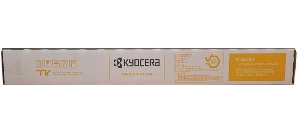 Тонер-картридж Kyocera TK-8360Y Желтый