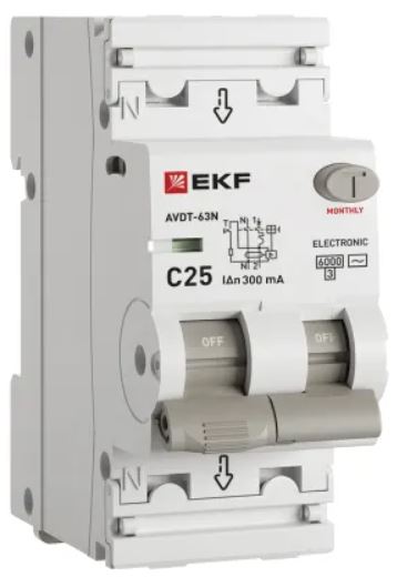 Автомат дифференциальный EKF D63N26E25C300