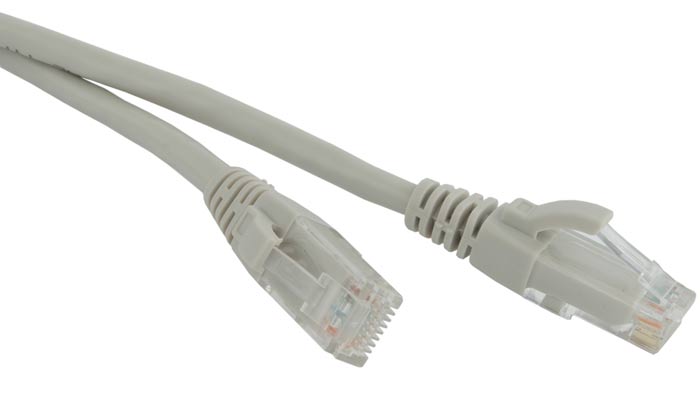 Кабель патч-корд Hyperline PC-LPM-UTP-RJ45-RJ45-C6a-3M-LSZH-GY