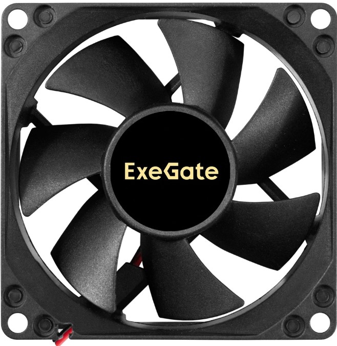 Вентилятор для корпуса Exegate 12В DC ExtraSilent ES08025H2P