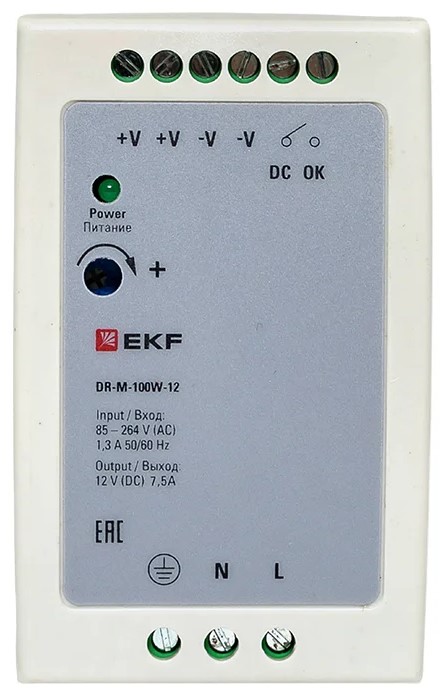 Блок питания EKF DR-M-100W-12