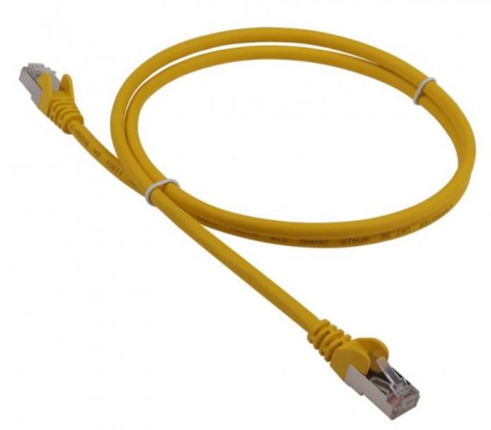 Кабель патч-корд F/UTP 5e кат. 7м Lanmaster LAN-PC45/S5E-7.0-YL