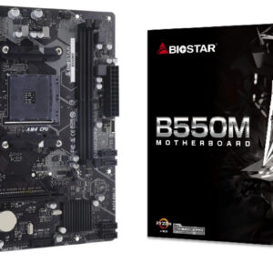 Материнская плата Biostar B550MT, AM4, AMD B550, mATX
