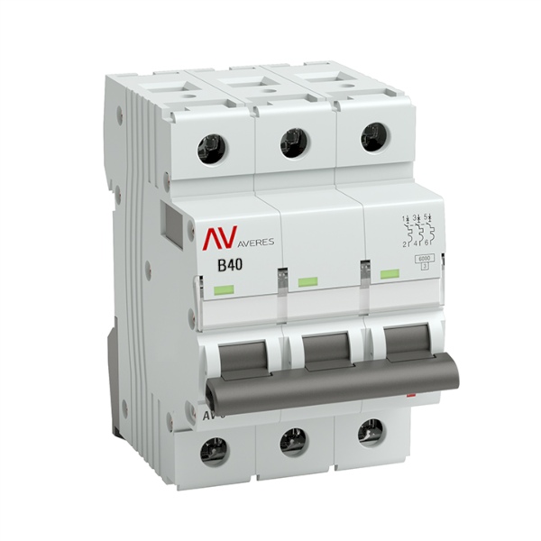 Автоматический выключатель EKF mcb10-3-40B-av