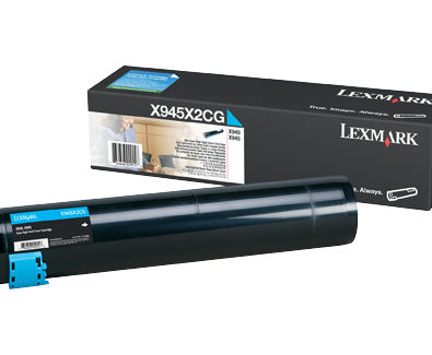 Тонер-картридж Lexmark X945X2CG Голубой