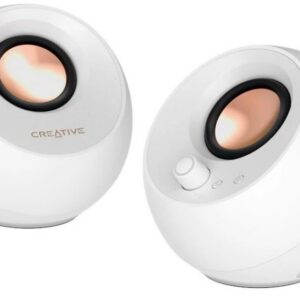 Компьютерная акустика 2.0 Creative Pebble Pro, Белый, [51MF1710AA003]