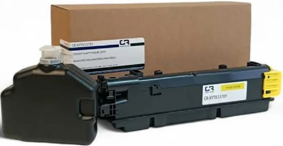 Тонер-картридж CopyRite CR-KYTK5370Y Желтый