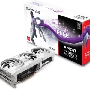 Видеокарта Sapphire AMD Radeon RX 9070, 16 ГБ GDDR6, [11349-02-20G]