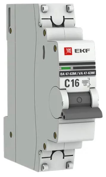 Автоматический выключатель EKF mcb4763m-6-1-16C-pro