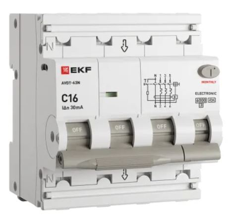Автомат дифференциальный EKF D63N46EA16C30