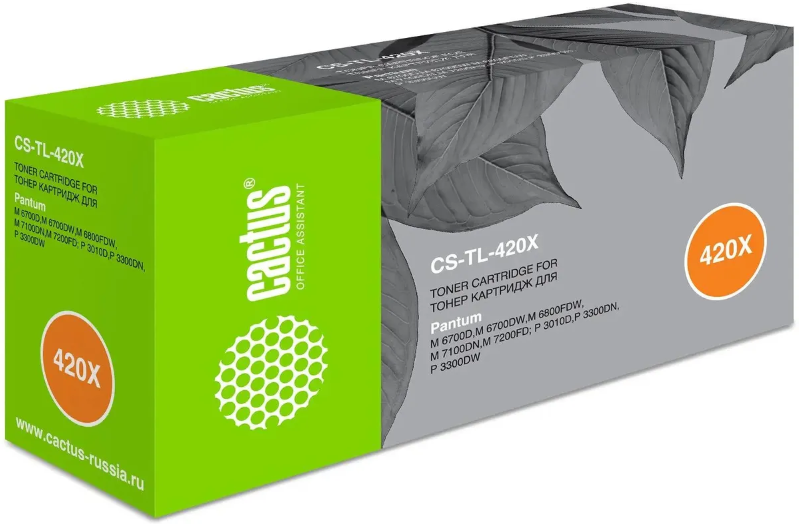 Тонер-картридж Cactus CS-TL-420X Черный