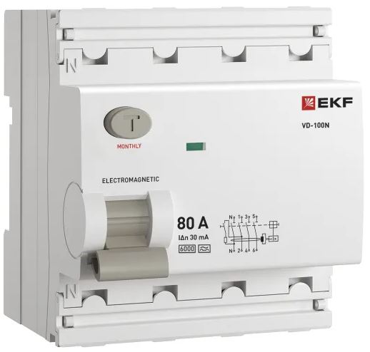 УЗО EKF E1046MA8030