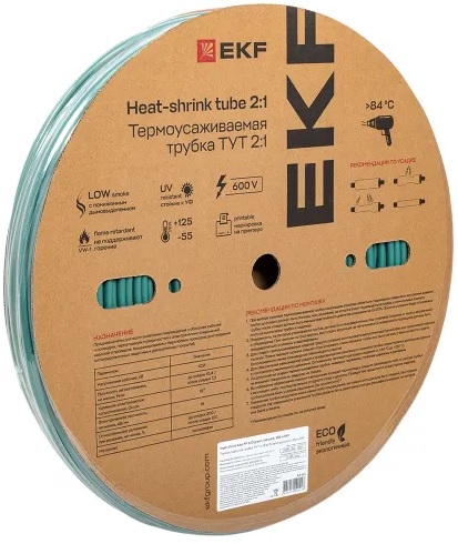 Термоусаживаемая трубка EKF tut-6-j