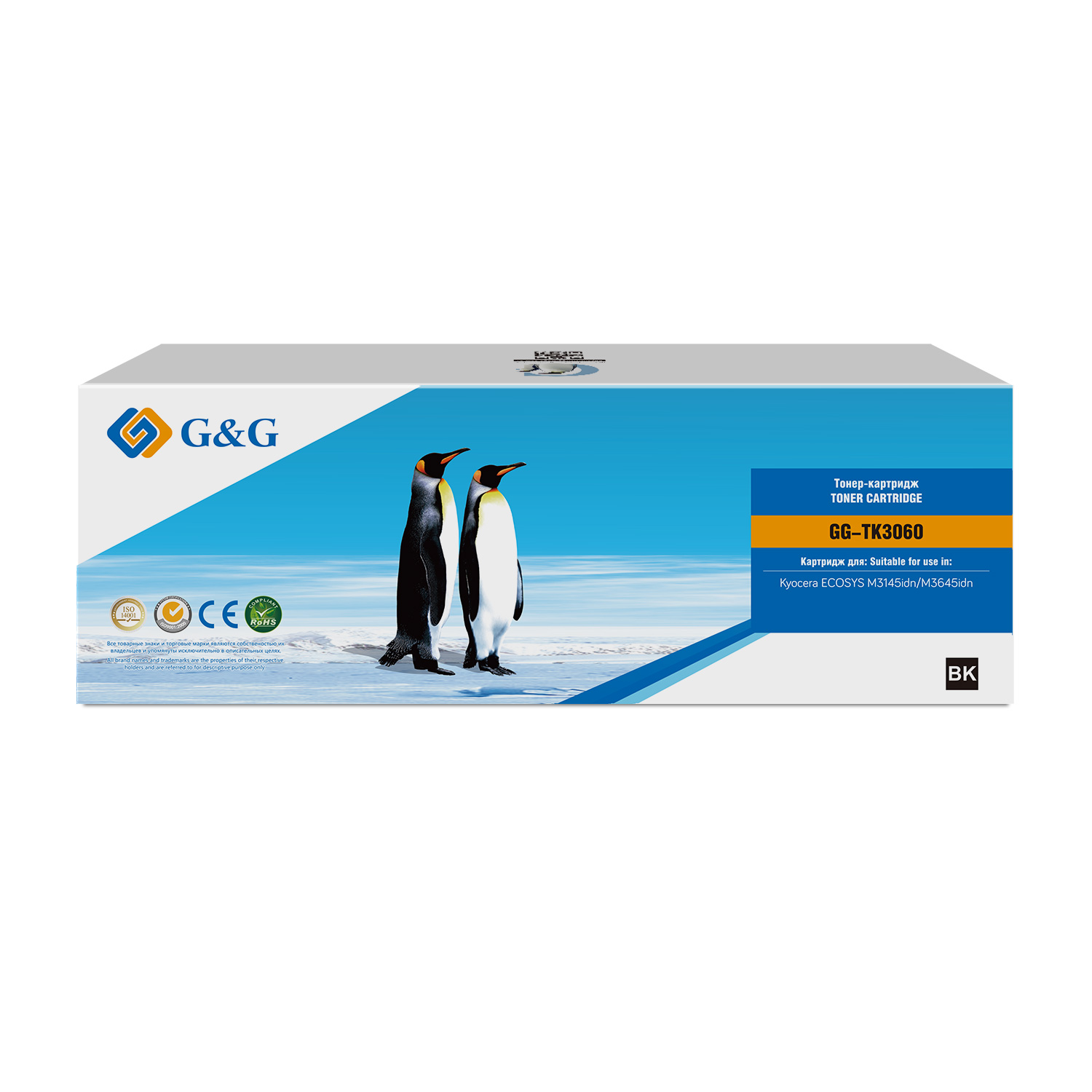 Тонер-картридж G&G GG-TK3060 Черный