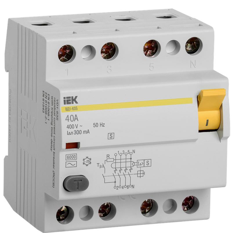 УЗО IEK MDV12-4-040-300